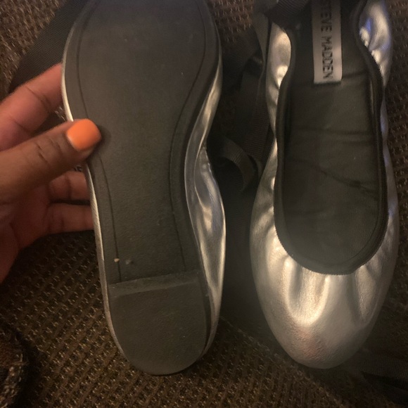 Steve Madden wrap around ballerina shoes - Picture 3 of 5